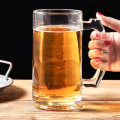 Recycled Eco Friendly Glass Mug for Beer Football Festival